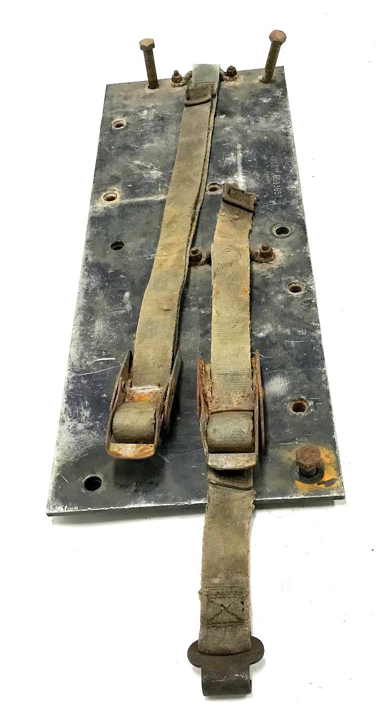 Rear Gun Mount Plate With Straps HMMWV